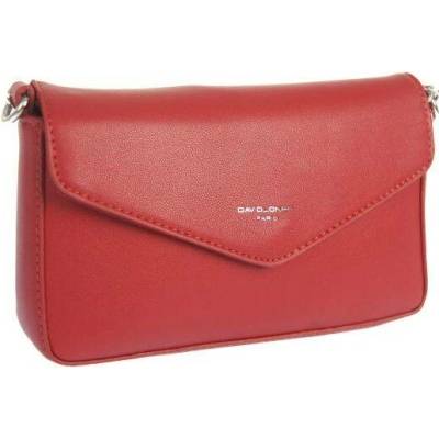 David Jones dámská crossbody kabelka 5473 červená