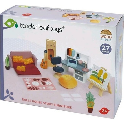 Tender Leaf Nábytok pre bábiky Dolls House Study FurnitureTL