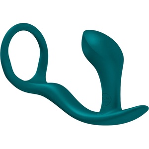  Анален плъг с ринг за простатна стимулация - Fun Factory Bootie Green (D-244179)