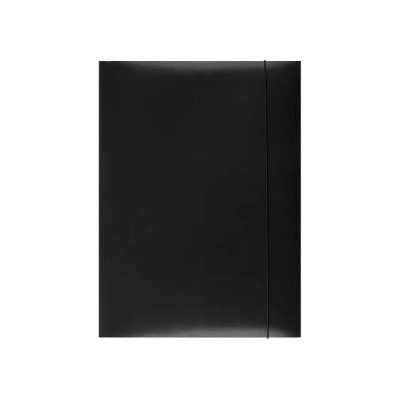 Kartónový obal s gumičkou Office Products čierny