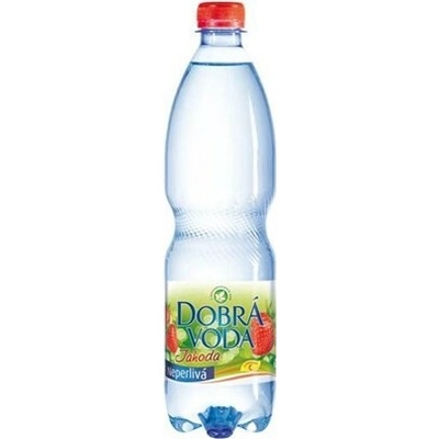 Dobrá Voda neperlivá jahoda 6 x 0,75 l