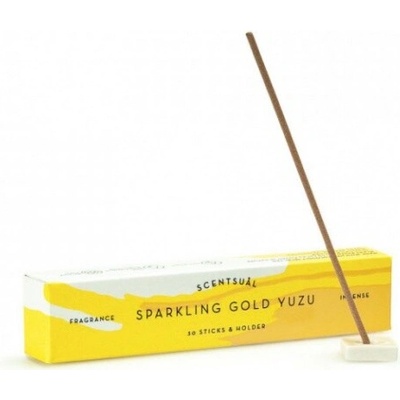 Nippon Scentsual Japonské vonné tyčinky Gold Yuzu 30 ks