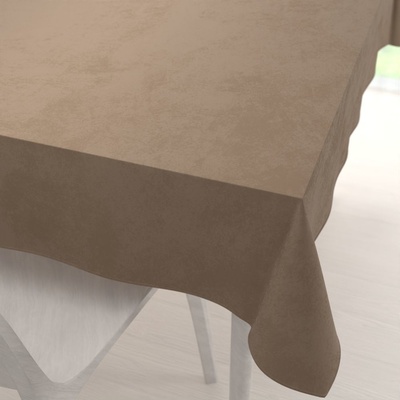 Biante Velký sametový obdélníkový ubrus Velvet Premium SVP-034 Kávově hnědý 180x240 cm