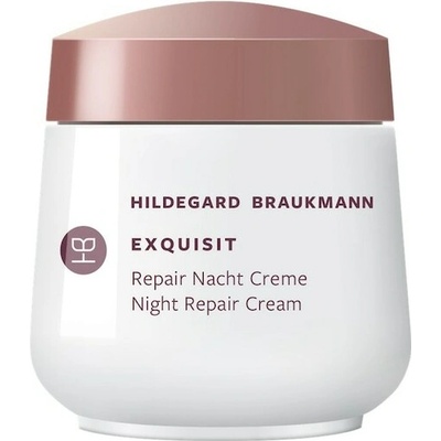 Hildegard Braukmann Exquisit Hyaluron Repair Creme noční omlazující pleťový krém 50 ml