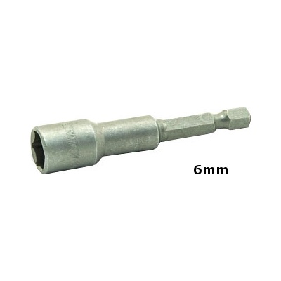 HONITON HW960-65-06 šestihranná nástrčná hlavice 6mm s magnetem, 1/4" 65mm