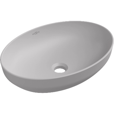 Mexen Cornelia плотно поставяща се мивка 50 x 37 см, сив мат - 21885067 (21885067)