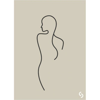 Plakát Hon Silhouette 30x40 cm Storefactory Scandinavia