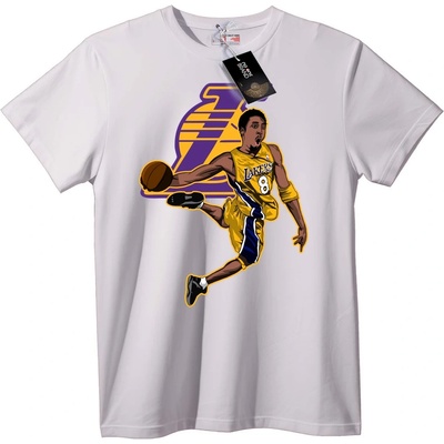 NOONEBRAND Тениска Lakers #8 Баскетбол - 6XL, Black