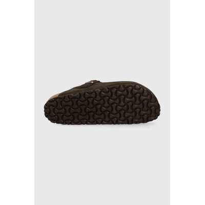 Birkenstock Велурени чехли Birkenstock Boston FUR (1020529)