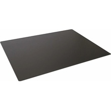 Podložka na stůl 650x500 mm s ozdobnou drážkou PP neprůhledná černá
