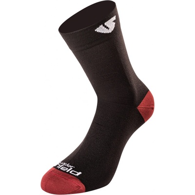 Ponožky BLACK-RED UNDERSHIELD čierna/červená