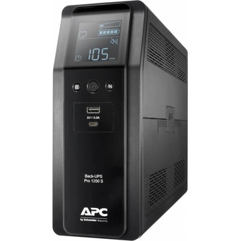 APC Back UPS Pro BR 1200VA, Sinewave, 8 Outlets, AVR, LCD interface