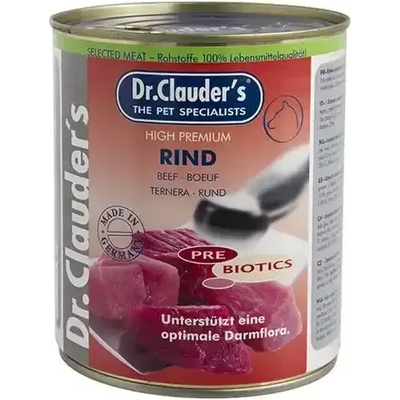 Dr.Clauder's Консерва - с говеждо месо Selected Meat Rind /Pre Biotics/