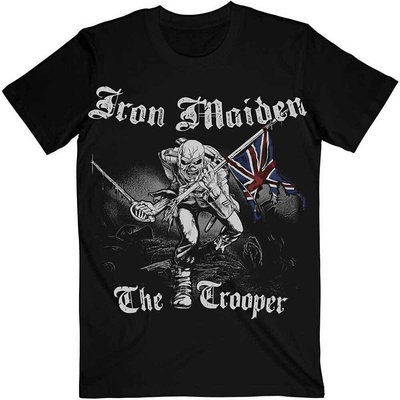 Iron Maiden Sketched Trooper Black L Риза (IMTEE22MB03)