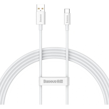 Baseus Кабел за данни Baseus Superior, Type-C, 100W, 1.5m, Бял - 40451 (40451)