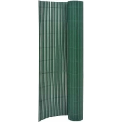 zahrada-XL Oboustranný zahradní plot 90 x 400 cm zelený