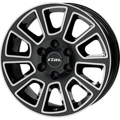 Rial TRANSPORTER 7,5x18 6x130 ET47 diamond black polished