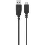 Samsung Кабел за данни SAMSUNG USB - microUSB, 80 см, ЧЕРЕН ECB-DU28BE (ECB-DU28BE)