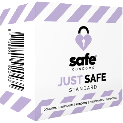 Safe - Condoms with Silicone-Based Lubricant Standard 5 pcs