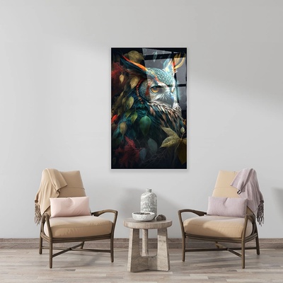 Art gift Стъклено АРТ пано - Пазителят на гората