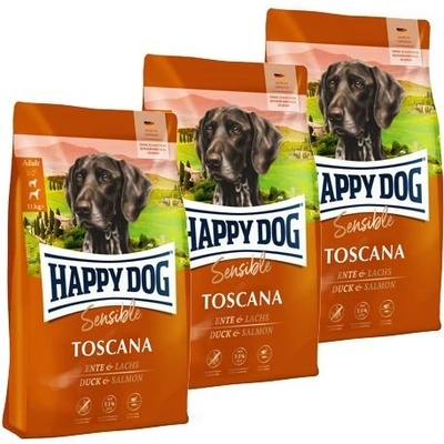 Happy Dog Toscana 3 x 12,5 kg