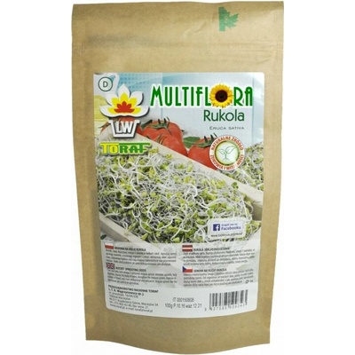 MultiFlora Rukola semená na klíčenie 10 g