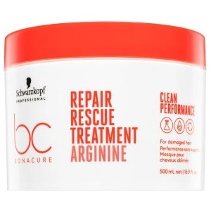 Schwarzkopf BC Bonacure Repair Rescue Treatment Arginine подхранваща маска за много суха и увредена коса 500 ml