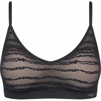sloggi FREE Evolve PU Lace 0004 čierna