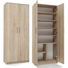 TP Living knižnica OLIV 2D dub sonoma