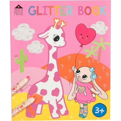 Omalovánky House of Mouse Glitter book