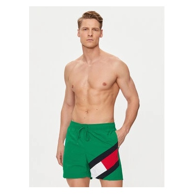 Tommy Hilfiger plavecké šortky UM0UM02048 zelené