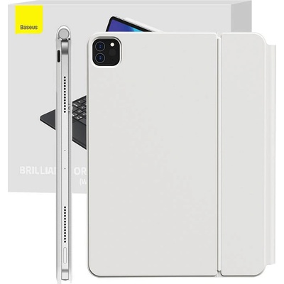 Baseus s digitálnym displejom Brilliance Series Apple iPad 12.9 2018/2020/2021/2022 ARJK010302 biele