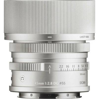 SIGMA 45 mm f/2,8 DG Contemporary pre L-mount strieborný