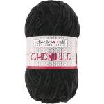 Schoeller + Stahl Chenille 90290-15 Black Плетива прежда (90290-15)