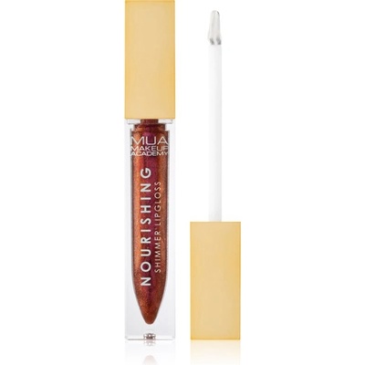 MUA Makeup Academy Virtual Glow vyživujúci lesk na pery pre trblietavý lesk Cyber 6,5 ml