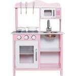 Ginger Home Детска Дървена Кухня ginger home Розова w10c404i (w10c404i)