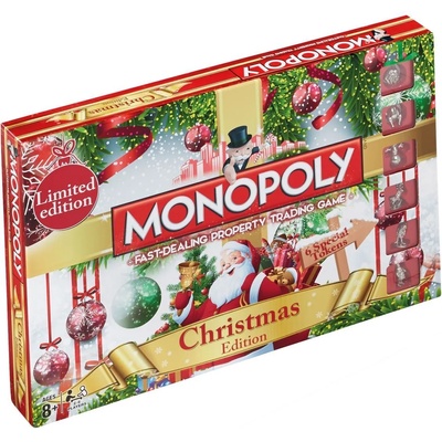 Hasbro Настолна игра Hasbro Monopoly: Christmas Edition - Семейна (WM24358)