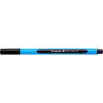 Schneider Химикалка, 0, 7 мм, капачка, SCHNEIDER "Slider Edge XB", черна 152201 (152201)