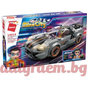 Image 1 of Qman Конструктор QMAN 14014 Автомобил Fett GT-40 (Q14014)