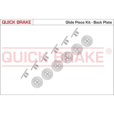 QUICK BRAKE Sada prísluženstva brzdovej čeľuste 6858K