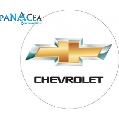 Samolepka na stredy kolies živicová 4ks - CHEVROLET (C13)