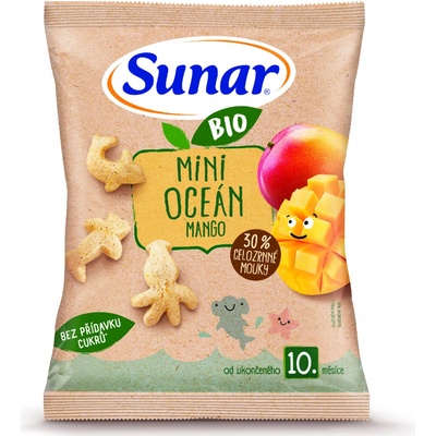Sunar BIO křupky mini oceán mango 18 g