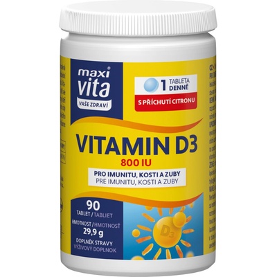 Maxi Vita Vitamín D3 90 tabliet