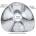 OXBALLS TRI-SPORT XL 3-Ring Cocksling Clear