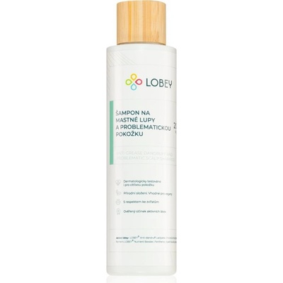 Lobey Šampon na mastné lupy a problematickou pokožku 200 ml