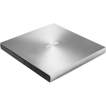 ASUS Външно USB DVD записващо устройство ASUS ZenDrive U7M Ultra- (DVD-RW-ASUS-08U7M-U-SIL)