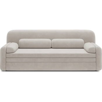 Eltap Бежов разтегателен диван с място за съхранение от рипсено кадифе 236 cm Elioss - ELTAP (SO-ELIO-18TAB)