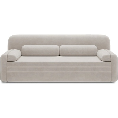 Eltap Бежов разтегателен диван с място за съхранение от рипсено кадифе 236 cm Elioss - ELTAP (SO-ELIO-18TAB)