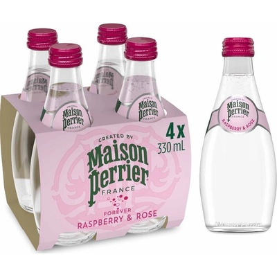 Maison Perrier Raspberry & Rose 4 x 330 ml