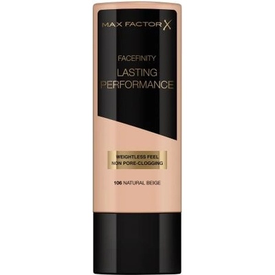 Max Factor Lasting Performance Tekutý make-up 106 Natural Beige 35 ml – Zboží Mobilmania